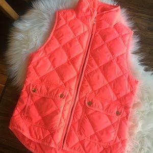J. Crew Excursion Quilted Down Vest